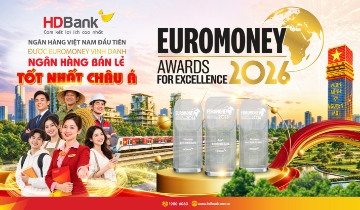Lần đầu ngân hàng Việt Nam được vinh danh “Ngân hàng Bán lẻ tốt nhất châu Á”