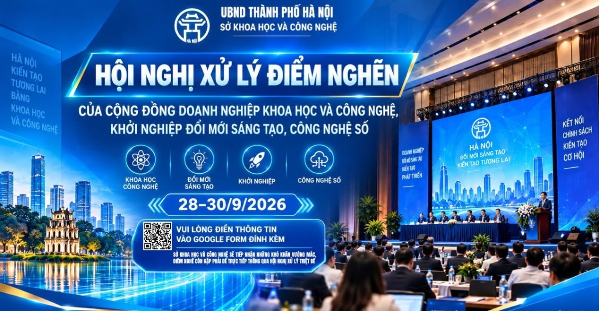 Nguồn: Facebook Sở Khoa học và Công nghệ TP Hà Nội