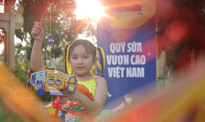 Gần 40.000 trẻ em cả nước vui đón Trung thu cùng Vinamilk