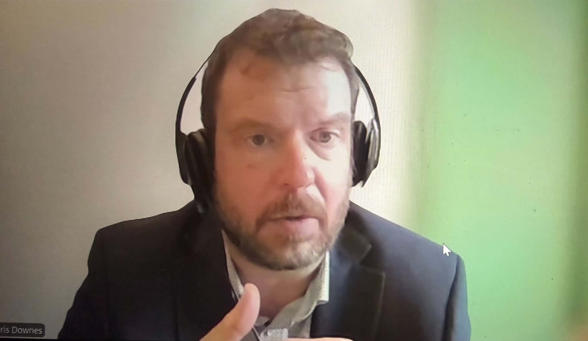 Ông Chris Down, chuyên gia chính sách và pháp luật AGRINFO/EU.