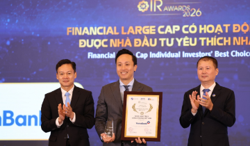 VietinBank năm thứ 4 liên tiếp được vinh danh Doanh nghiệp niêm yết có hoạt động IR được Nhà đầu tư yêu thích nhất