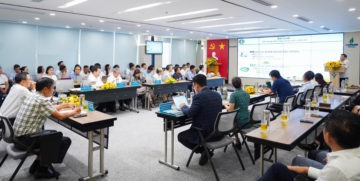 PVFCCo - Phú Mỹ tổ chức Hội thảo “Định hướng phát triển phân bón hữu cơ - Từ chính sách đến chiến lược Phú Mỹ”.