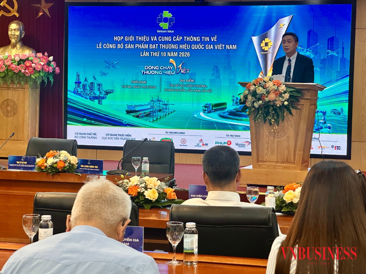 Ông Hoàng Minh Chiến, Phó Cục trưởng Cục Xúc tiến thương mại, Phó Trưởng Ban Thư ký Chương trình Thương hiệu quốc gia Việt Nam.