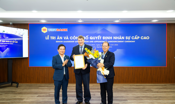 Vietbank bổ nhiệm quyền tổng giám đốc, thúc đẩy chiến lược chuyển đổi số