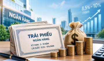 Lãi suất trái phiếu ngân hàng tăng mạnh, nhiều lô phát hành tiệm cận 10%/năm
