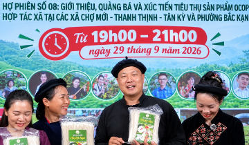 “Chợ phiên số” mở thêm đầu ra cho nông sản HTX vùng DTTS&MN