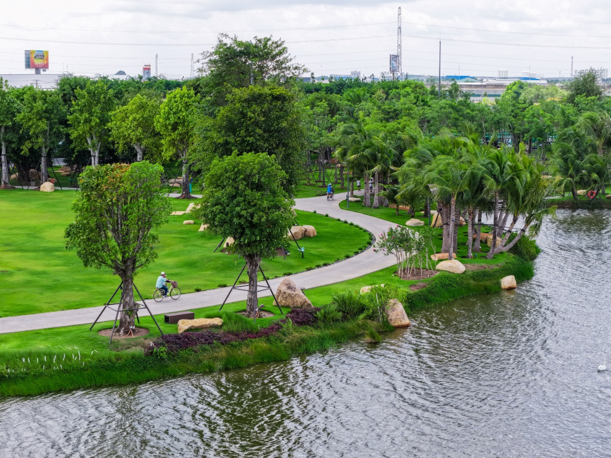 Cung đường dạo bộ trong lành khoáng đạt tại Eco Retreat.