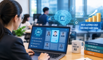 Cơn khát nhân lực AI: Doanh nghiệp chi lương khủng vẫn