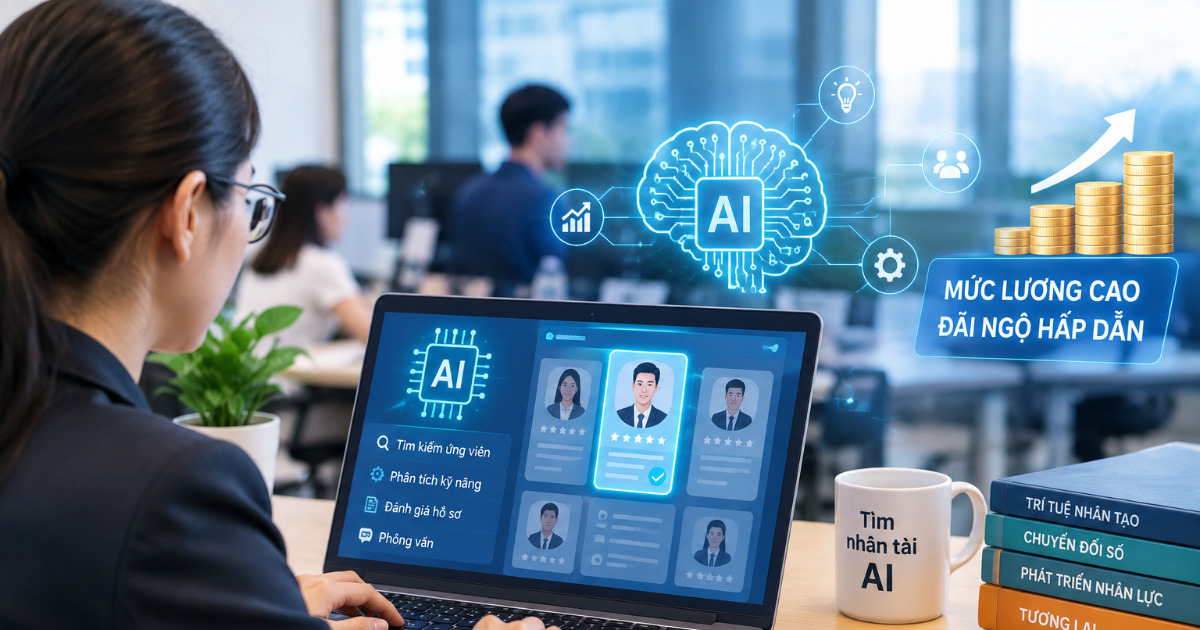 Cơn khát nhân lực AI: Doanh nghiệp chi lương khủng vẫn "đỏ mắt" tìm người