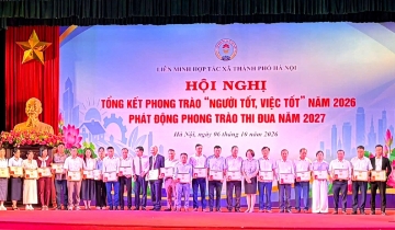 Liên minh HTX TP. Hà Nội biểu dương 215 tập thể, cá nhân trong phong trào