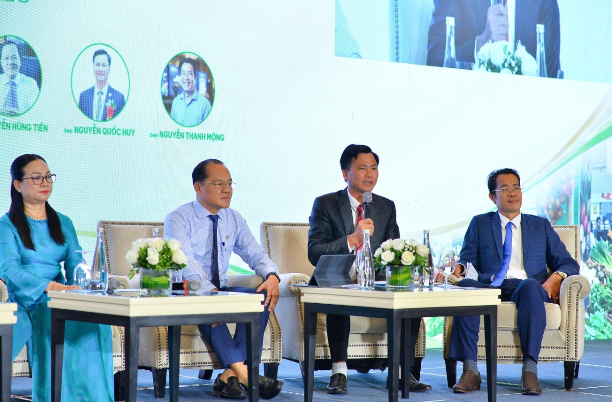 Ông Nguyễn Quốc Huy, Chủ tịch HĐQT HTX Nấm Tam Đảo.