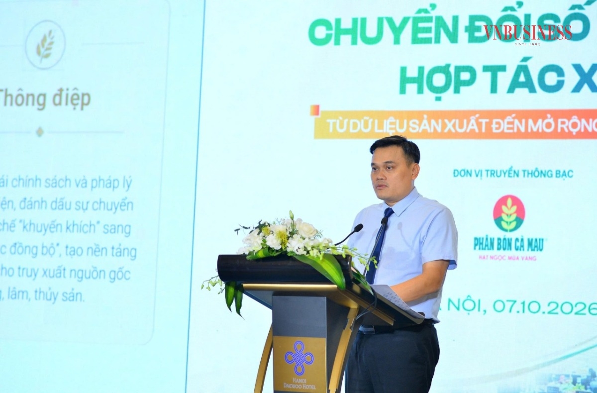 Ông Đào Ngọc Tuất, Phó Cục trưởng Cục Chuyển đổi số, Bộ Nông nghiệp và Môi trường.