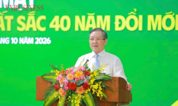 Ông Lương Quốc Đoàn - Uỷ viên Trung ương Đảng, Chủ tịch Ban Chấp hành Trung ương Hội Nông dân Việt Nam.