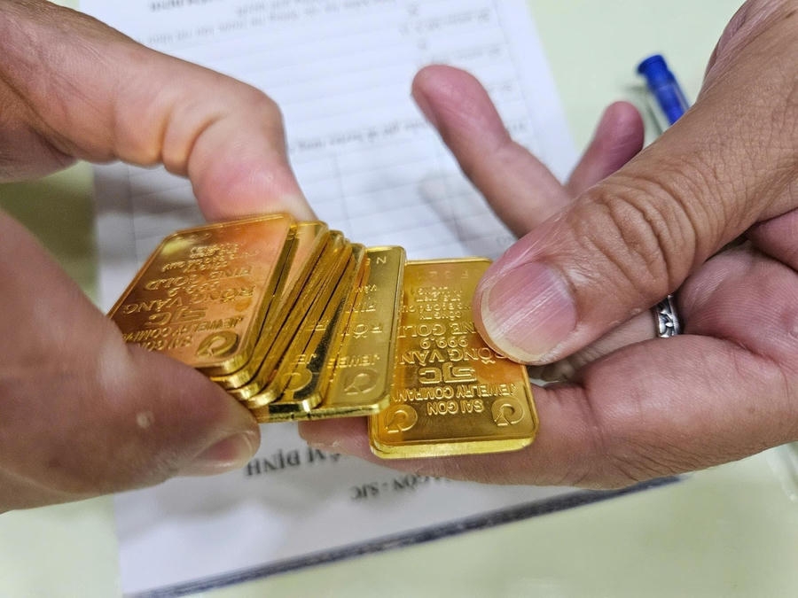 Giá vàng trong nước ổn định.