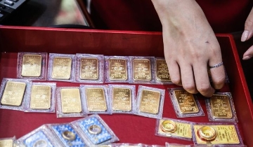 Vàng trong nước đồng loạt giảm, vàng nhẫn mất tới 800.000 đồng/lượng