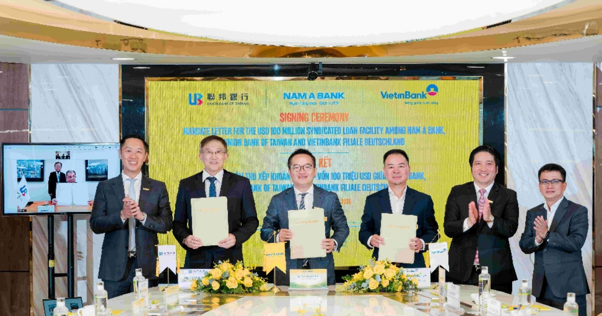 Nam A Bank bước vào thị trường vốn đa phương với khoản vay hợp vốn quốc tế 100 triệu USD