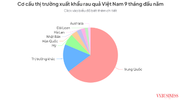 Trung Quốc đột ngột giảm mua, vì sao xuất khẩu rau quả vẫn lập kỷ lục?