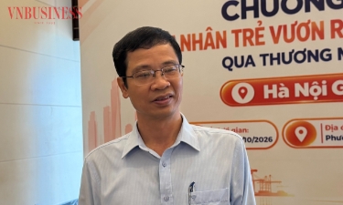 Ông Nguyễn Phú Tiến, Phó Vụ trưởng Vụ Kinh tế số và Xã hội số, Bộ KH&CN.