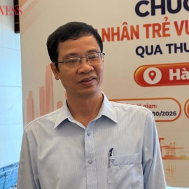 Ông Nguyễn Phú Tiến, Phó Vụ trưởng Vụ Kinh tế số và Xã hội số, Bộ KH&CN.
