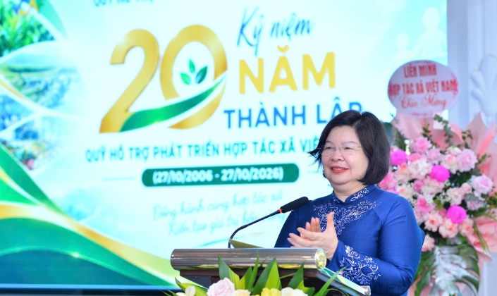 Quỹ Hỗ trợ phát triển HTX Việt Nam sau 20 năm: Hướng tới 5.000 tỷ đồng vốn hoạt động