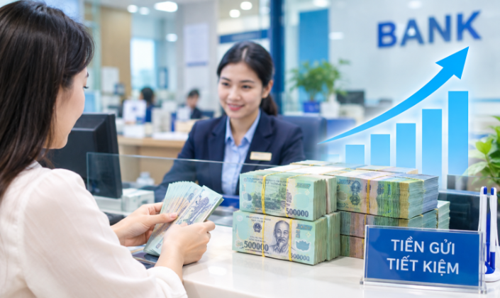 Phía sau con số kỷ lục 11,43 triệu tỉ đồng tiền gửi