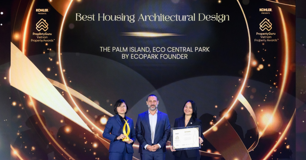 Ecopark lập hat-trick tại PropertyGuru, Retreat Forest được vinh danh nhờ triết lý sống retreat giữa rừng
