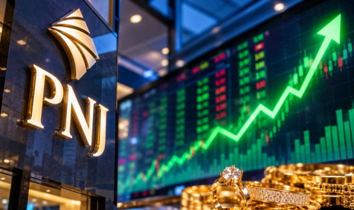 PNJ tăng trần, dư mua hơn 4 triệu cổ phiếu trước thềm đại hội cổ đông bất thường