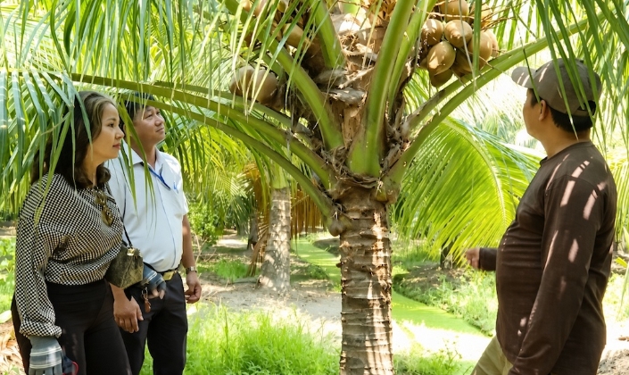 Phụ nữ ở Đạo Thạnh thêm lợi ích nhờ cách làm hay của HTX