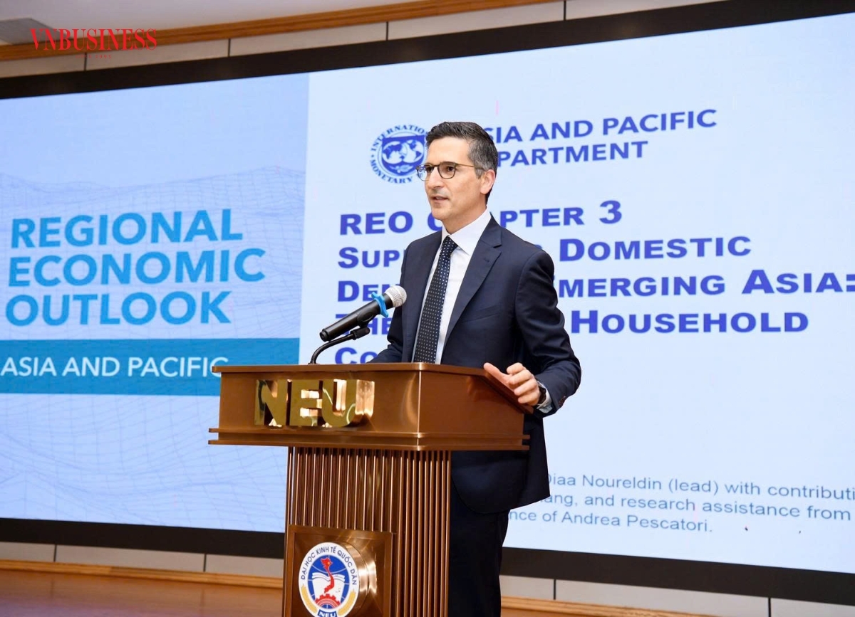 Ông Diaa Noureldin - Chuyên gia Kinh tế cao cấp, Vụ châu Á - Thái Bình Dương của IMF.