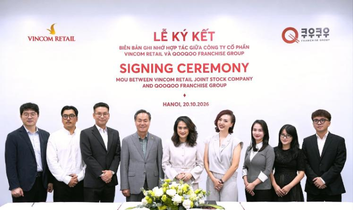 Vincom Retail bắt tay “ông lớn” QooQoo Premium Buffet Hàn Quốc