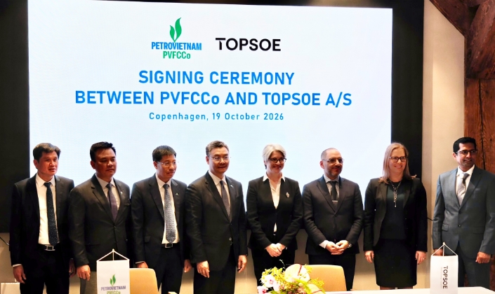 PVFCCo – Phú Mỹ và Topsoe ký thỏa thuận hợp tác mở rộng sau hơn hai thập kỷ đồng hành