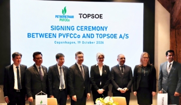PVFCCo – Phú Mỹ và Topsoe ký thỏa thuận hợp tác mở rộng sau hơn hai thập kỷ đồng hành