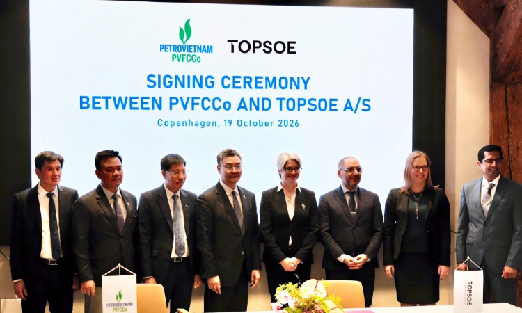 PVFCCo – Phú Mỹ và Topsoe ký thỏa thuận hợp tác mở rộng sau hơn hai thập kỷ đồng hành
