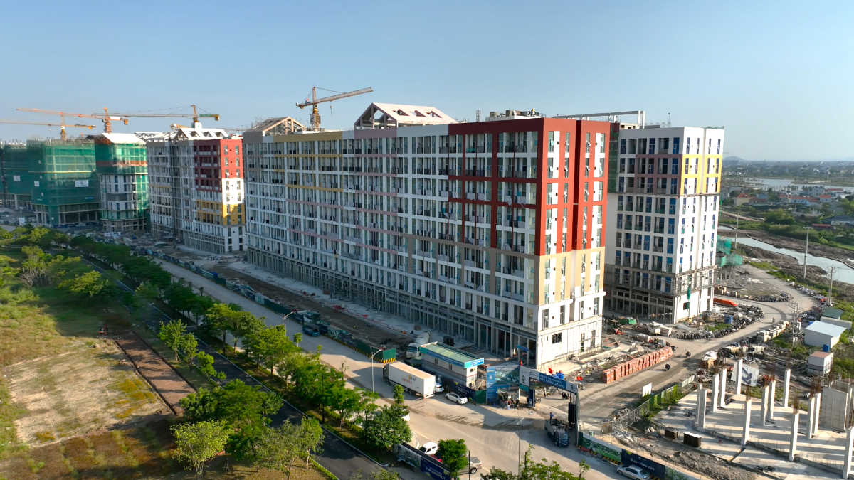 Quỹ căn hộ Park Residence sắp bàn giao. Ảnh: Ánh Dương