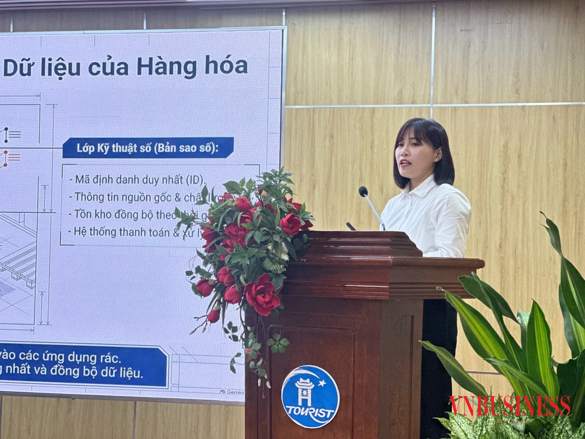 hs Nguyễn Ngọc Tâm, Phó Chánh Văn phòng, Cục Quản lý và phát triển thị trường trong nước.