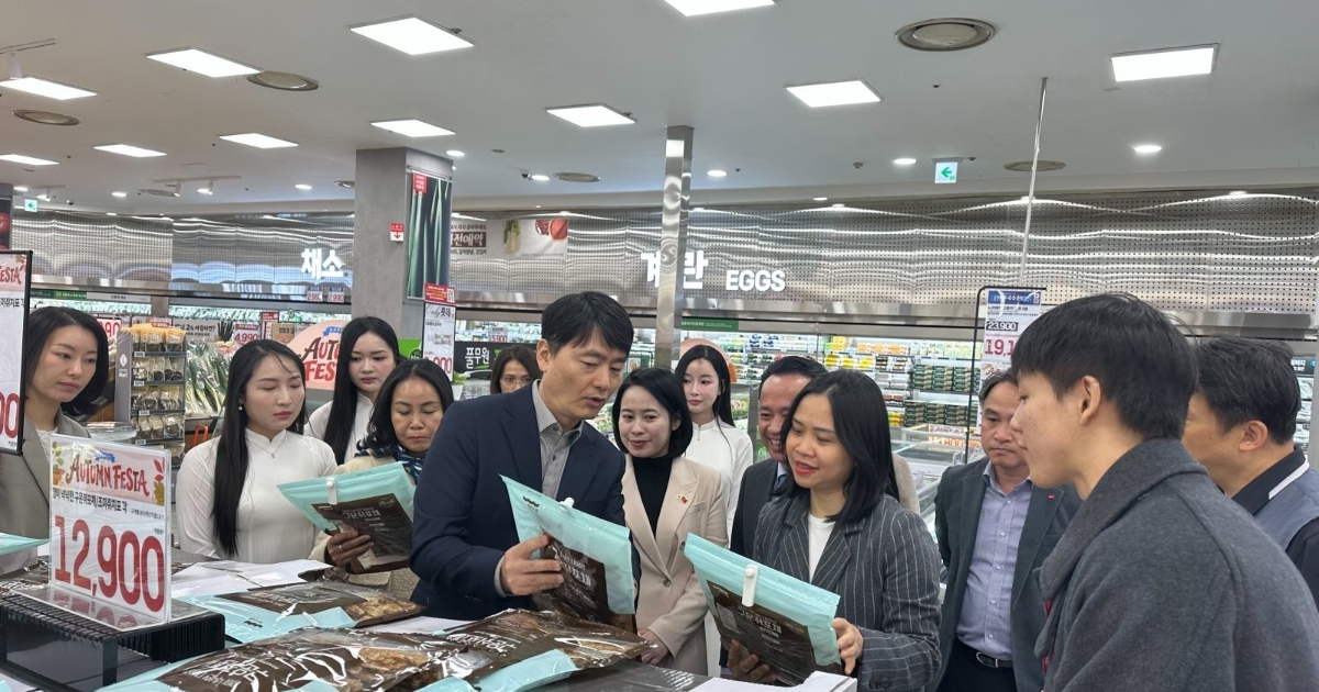Nông sản Việt mở rộng thị trường Hàn Quốc tại LOTTE Mart