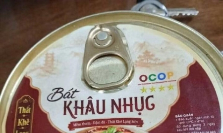 Hình ảnh sản phẩm nghi giả mạo đặc sản khâu nhục Thất Khê, Lạng Sơn.
