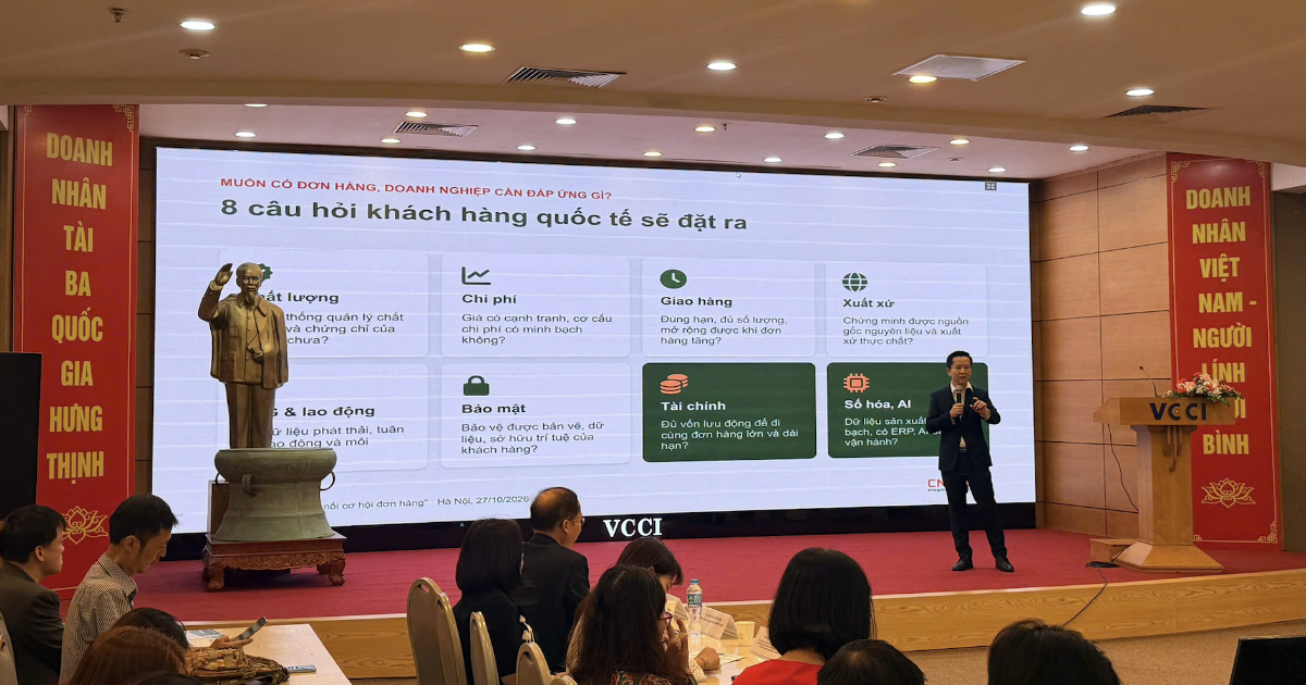 Đơn hàng rộng mở, vì sao doanh nghiệp Việt vẫn khó chen chân vào chuỗi cung ứng?
