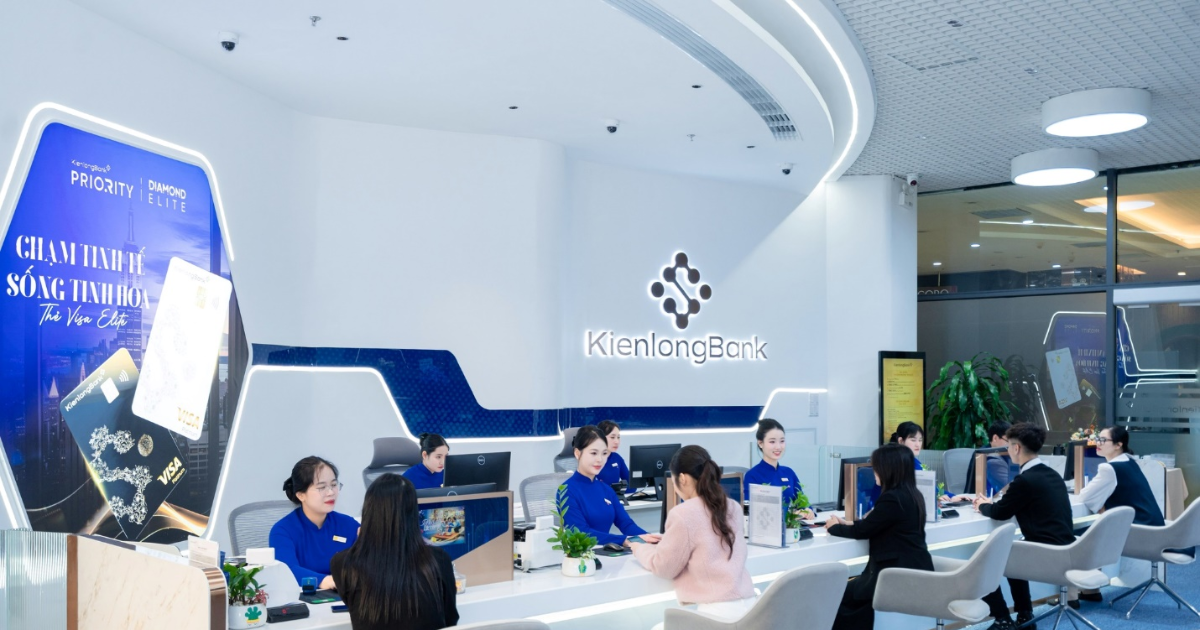 Tín dụng của KienlongBank tăng 9,6%, cơ cấu cho vay dịch chuyển