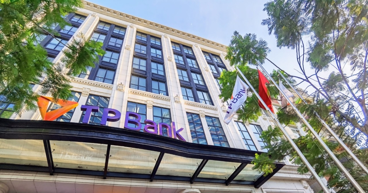 TPBank lãi trước thuế gần 7.500 tỷ đồng sau 9 tháng