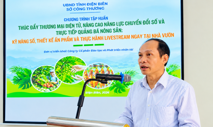 Nông dân vùng cao Điện Biên học ứng dụng AI, livestream bán nông sản