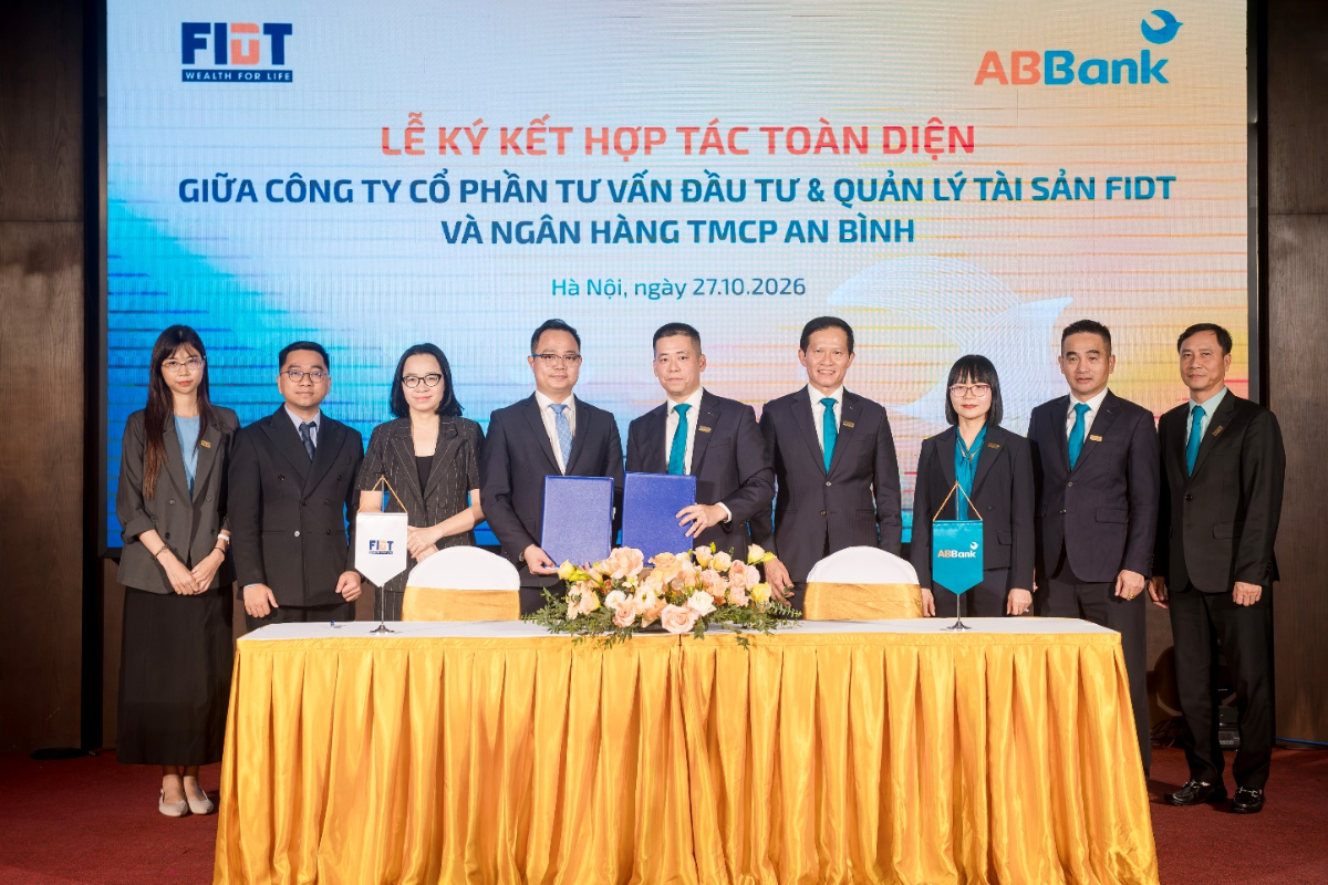 ABBank ký kết hợp tác toàn diện với các đối tác lớn.