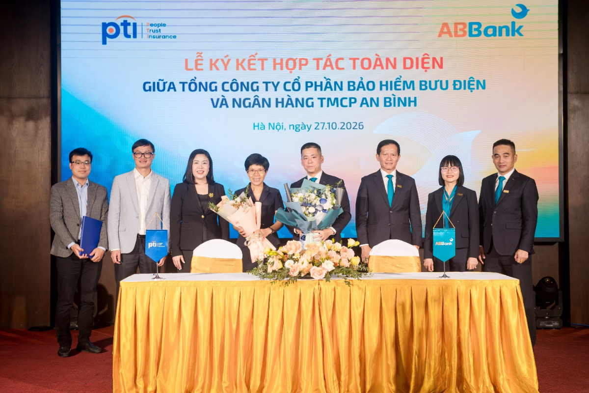ABBank ký kết hợp tác toàn diện với các đối tác lớn.
