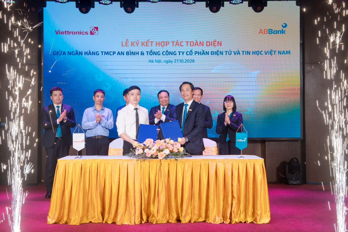 ABBank ký kết hợp tác toàn diện với các đối tác lớn.