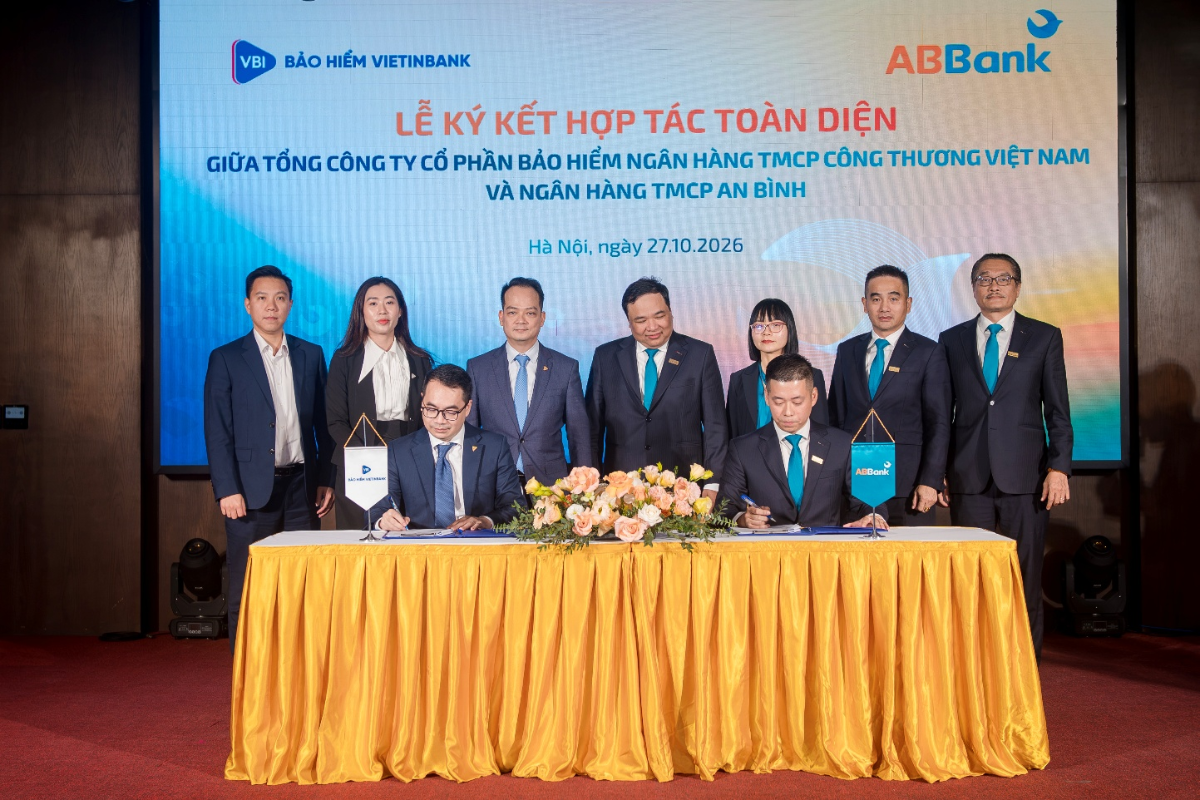 ABBank ký kết hợp tác toàn diện với các đối tác lớn.