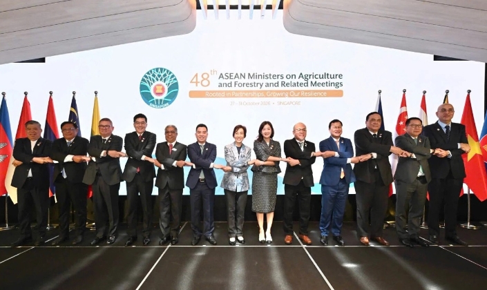 Hội nghị Bộ trưởng Nông Lâm nghiệp ASEAN lần thứ 48 khai mạc tại Singapore.
