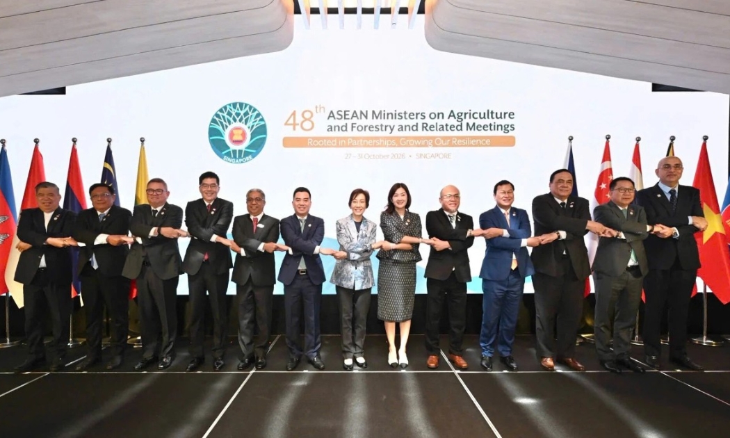 Hội nghị Bộ trưởng Nông Lâm nghiệp ASEAN lần thứ 48 khai mạc tại Singapore.