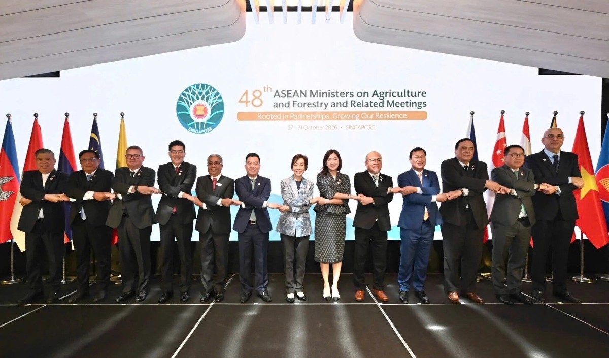 Hội nghị Bộ trưởng Nông Lâm nghiệp ASEAN lần thứ 48 khai mạc tại Singapore.