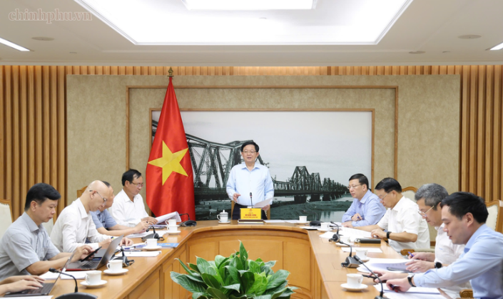 Phó Thủ tướng Hồ Quốc Dũng chủ trì cuộc họp về tình hình sản xuất, tiêu thụ, xuất nhập khẩu nông lâm thuỷ sản ngày 30/10.